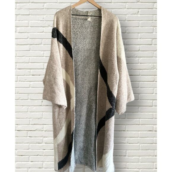 Anthropologie Akemi and Kim Antonia Sweater Open Cardigan Coat - Picture 2 of 9